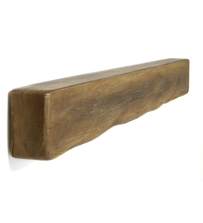 Dark Oak Geocast fireplace beam