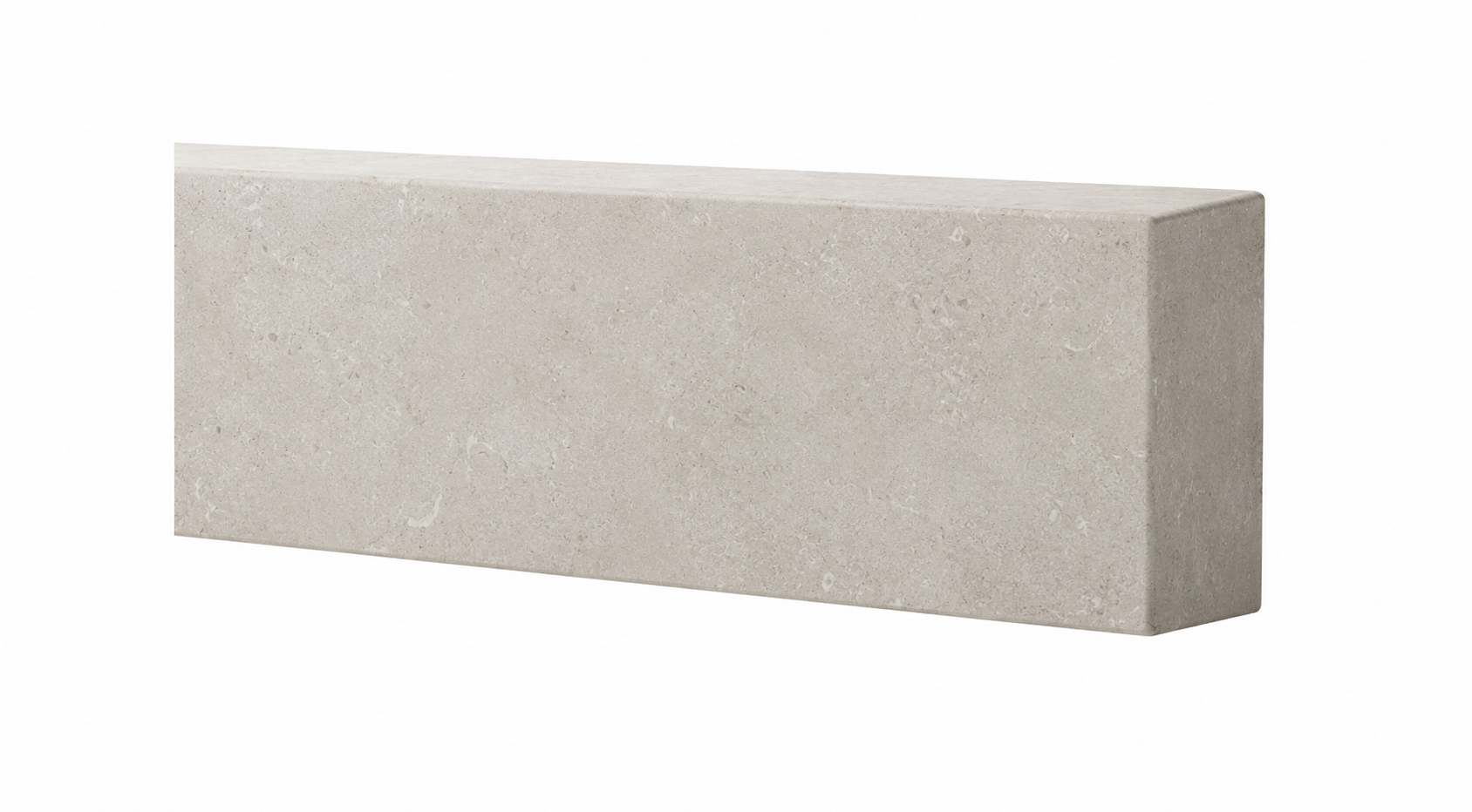 48-inch Stone Geocast fireplace beam