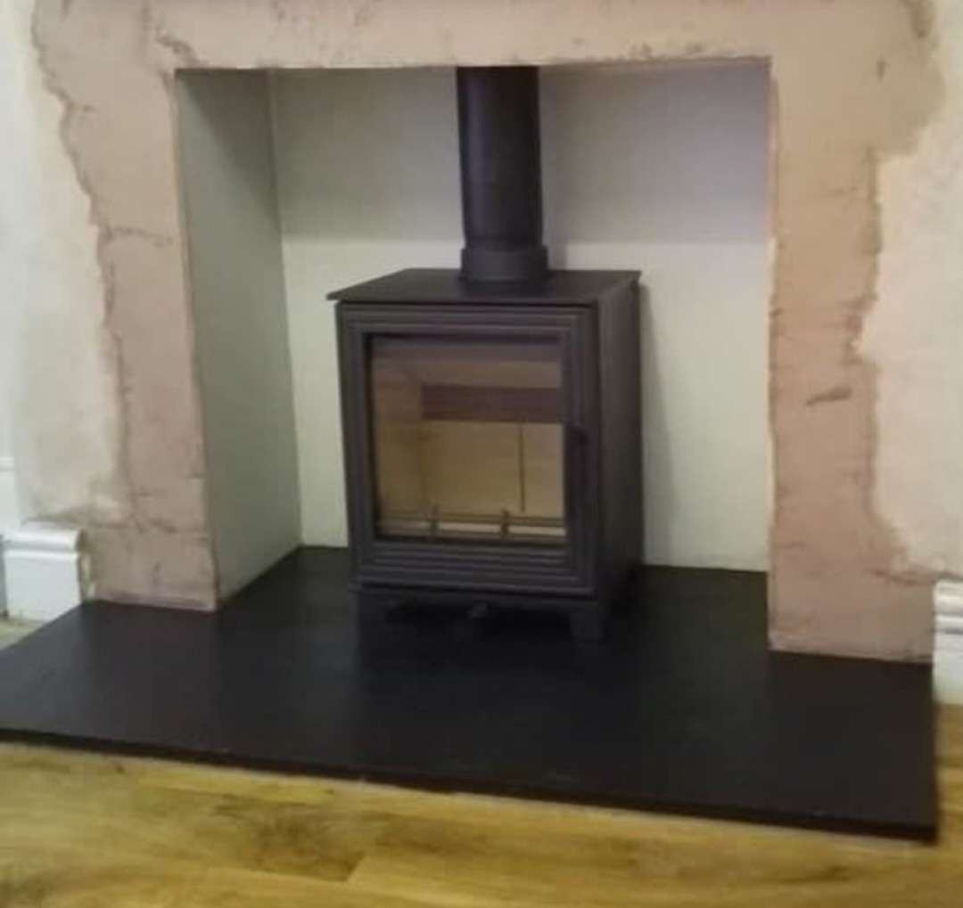 Rustic 2 Piece Stone Hearth